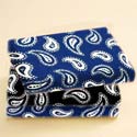 Round Crib Cotton Paisley Sheet