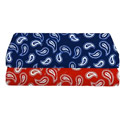 Round Crib Cotton Paisley Sheet