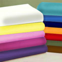 Round Crib Cotton Percale Sheet