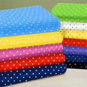 Round Crib Primary Pindots Sheet