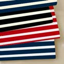 Round Crib Primary Stripes Sheet
