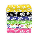 Round Crib Primary Floral Sheet