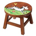 Sunny Safari Outdoor Zebra Stool
