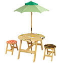 Sunny Safari Outdoor Table and Chair Set