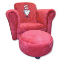 Cat in the Hat Chair with Ottoman
