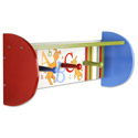 Dr. Seuss ABC Shelf with Peg Hooks