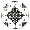 Versailles Black & White Wall Clock