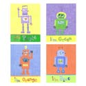 Color Robot Wall Art Collection