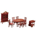 Doll Furniture Dining Room Set