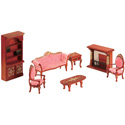Doll Furniture Living Room Set