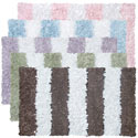 Striped Shaggy Raggy Rug