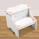 Ballet Blooms Step Stool
