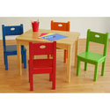 Activity Table and Four Chairs Set