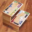 Traffic Jam Step Stool