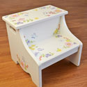 Wildflowers Step Stool