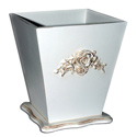 French Rose Waste Basket