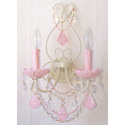 Opal Crystal Wall Sconce