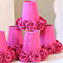 Chandelier Shade with Roses