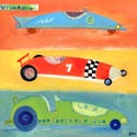 Vroom Vroom Racecars Stretched Art
