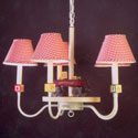 Wagon and Blocks Chandelier