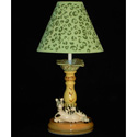 Lounging Zebra Table Lamp