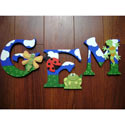Sweet Bugs Wall Letters