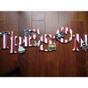 Pirate Wall Letters