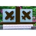 Airplane Bookends