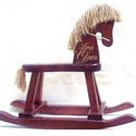 Personalized Heirloom Rocking Horse
