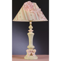 Crackled Bow Lamp