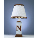 Monogram Square Column Lamp