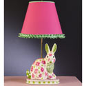 Spring Flower Bunny Lamp