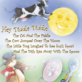 nursery rhyme bedding