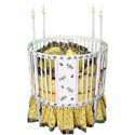 Bugs Round Crib