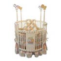 Noah's Ark Round Crib