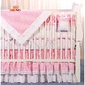 Tuxedo Stripe Crib Bedding