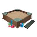 Woodland 2-in-1 Sandbox and Garden Planter