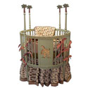 Oasis Round Baby Crib