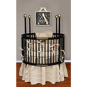 Spindle Splendor Round Crib