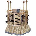 Safari Round Crib
