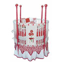 Summertime Round Crib
