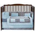 Crocodile Minky Crib Bedding Set