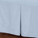 Round Crib Tailored Crib Skirt