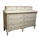 Simply Elegant Dresser with Princess Drawers