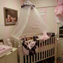 Ribbons and Roses Crib Bedding Set