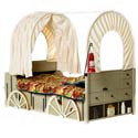 Kids Wild West Cover Wagon Bed