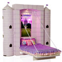 Kids Princess Castle Wall Bed