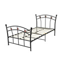 Black Metal Youth Twin Bed
