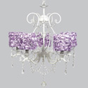 Rose Garden 5 Arm Grace Chandelier