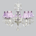 Ballerina Tutu 5 Arm Wistful Chandelier